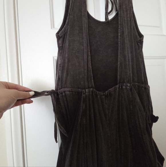 Oli & Hali Soft Jogger Style Jumpsuit Size M Color Light Black New No Tags - Picture 10 of 13